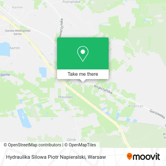 Карта Hydraulika Silowa Piotr Napieralski