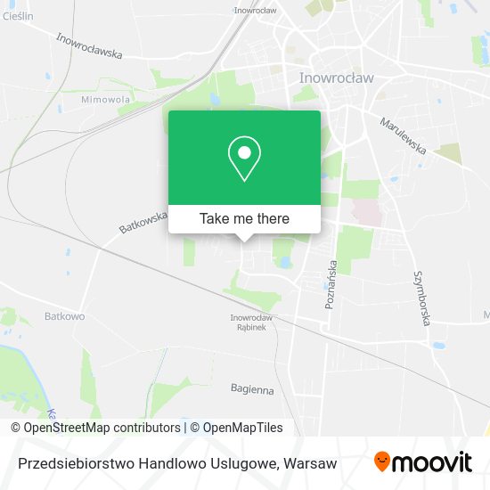 Przedsiebiorstwo Handlowo Uslugowe map