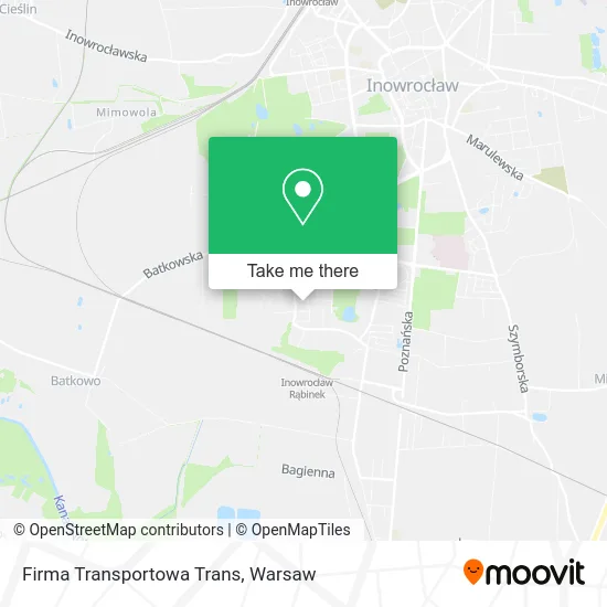 Карта Firma Transportowa Trans