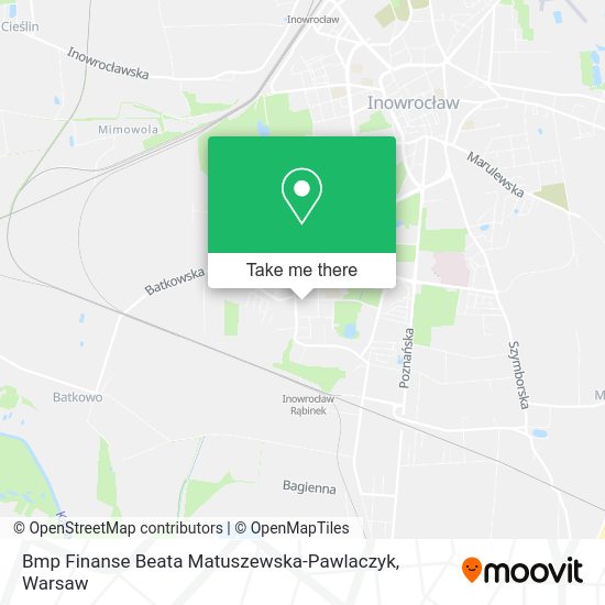 Bmp Finanse Beata Matuszewska-Pawlaczyk map