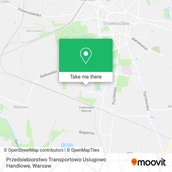 Przedsiebiorstwo Transportowo Uslugowo Handlowe map