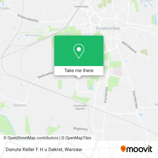 Карта Danuta Keller F H u Dekret