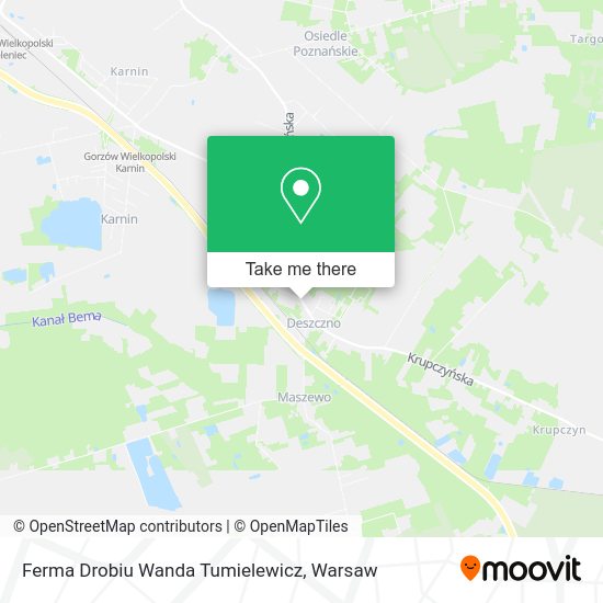 Ferma Drobiu Wanda Tumielewicz map