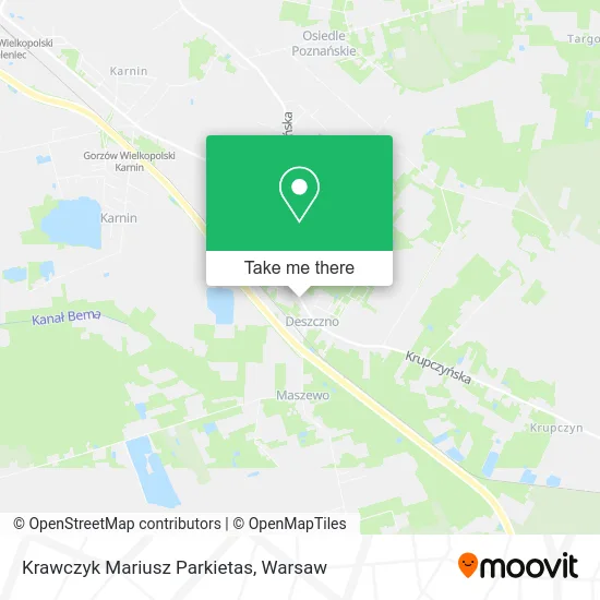 Krawczyk Mariusz Parkietas map