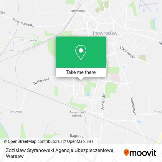 Zdzisław Styranowski Agencja Ubezpieczeniowa map