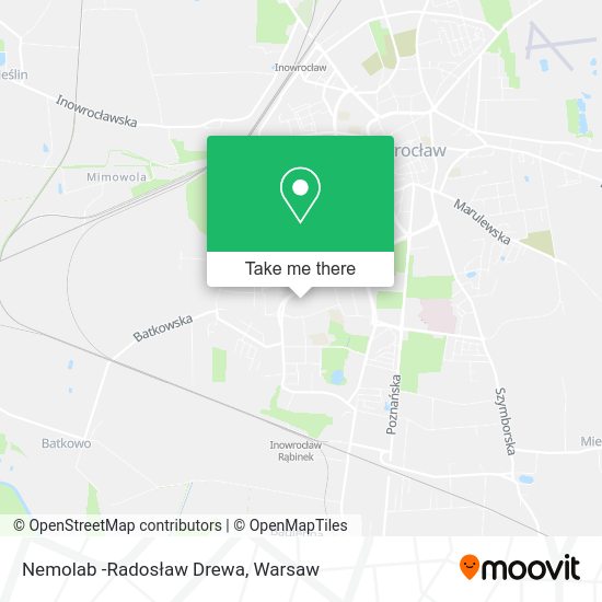 Nemolab -Radosław Drewa map