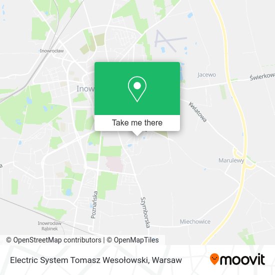 Electric System Tomasz Wesołowski map