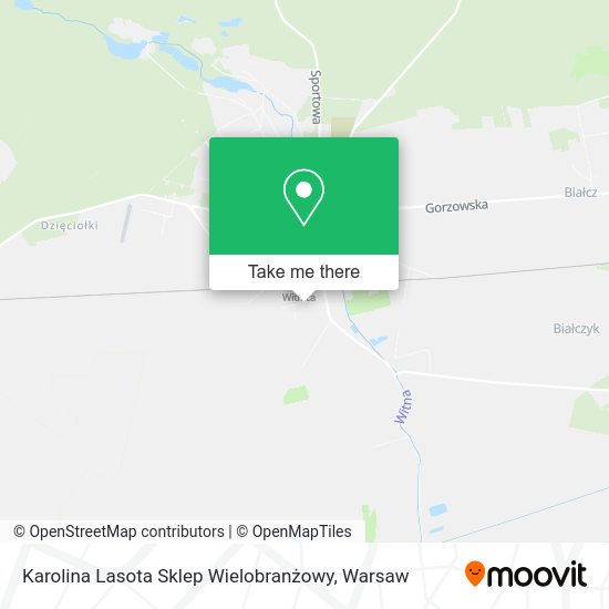 Karolina Lasota Sklep Wielobranżowy map