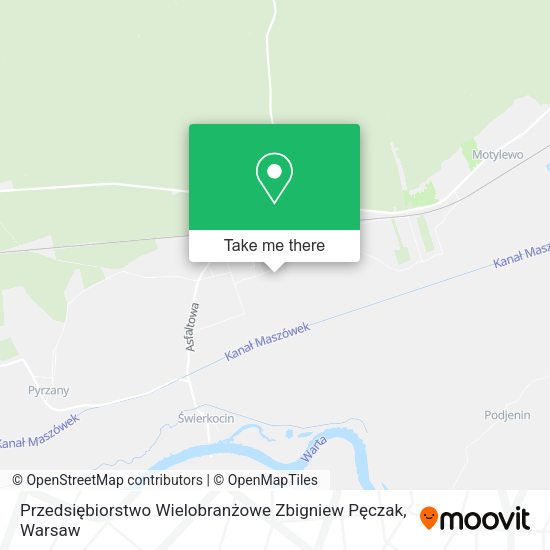 Przedsiębiorstwo Wielobranżowe Zbigniew Pęczak map