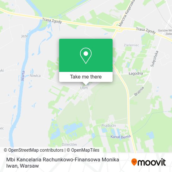 Mbi Kancelaria Rachunkowo-Finansowa Monika Iwan map