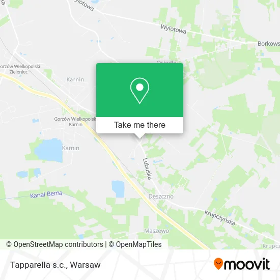 Карта Tapparella s.c.