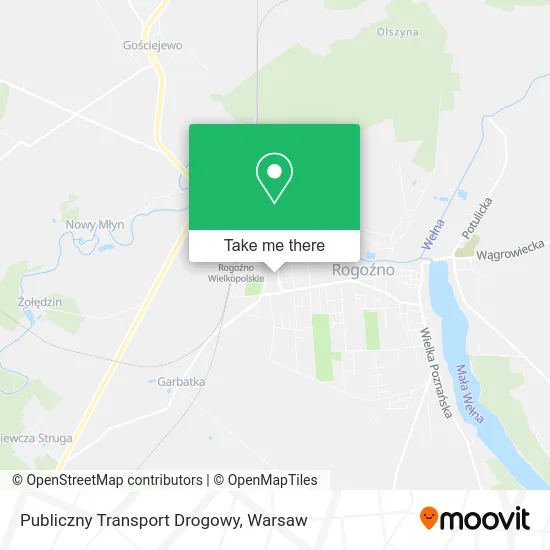 Карта Publiczny Transport Drogowy