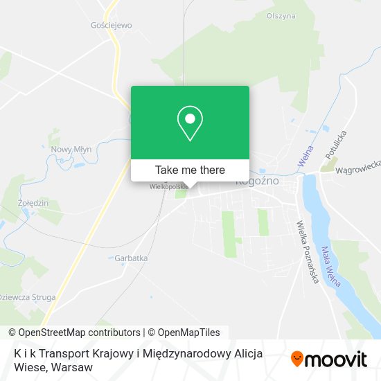 Карта K i k Transport Krajowy i Międzynarodowy Alicja Wiese