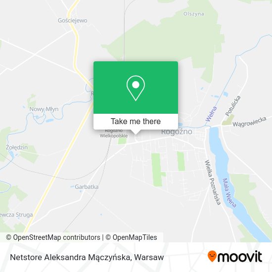 Netstore Aleksandra Mączyńska map