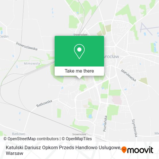 Katulski Dariusz Opkom Przeds Handlowo Usługowe map