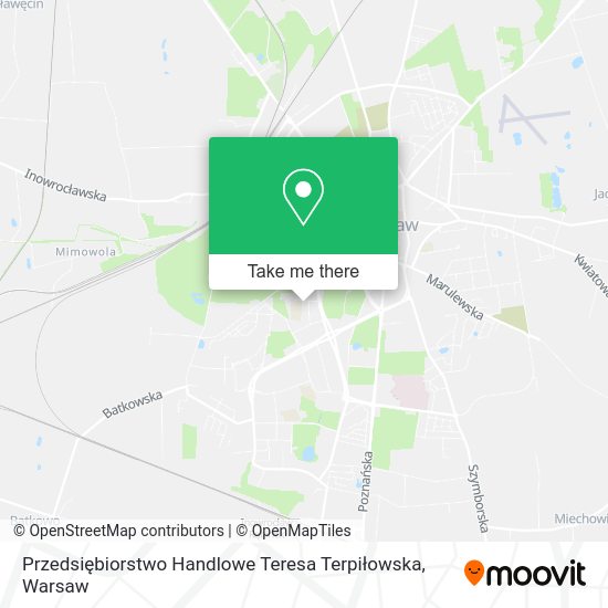 Przedsiębiorstwo Handlowe Teresa Terpiłowska map