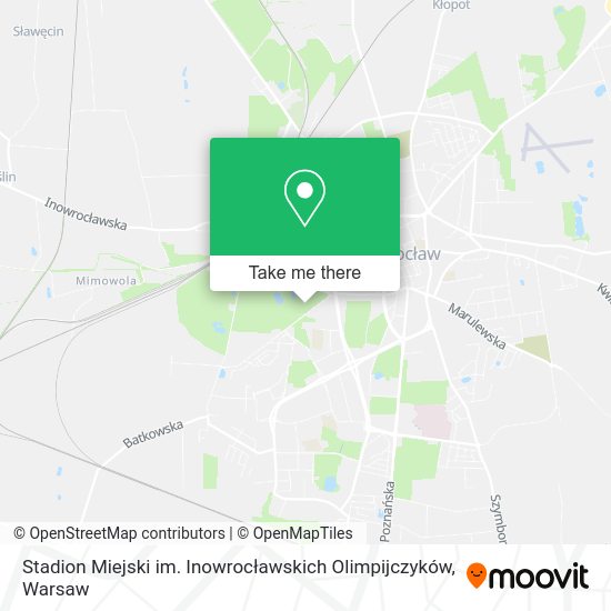 Stadion Miejski im. Inowrocławskich Olimpijczyków map