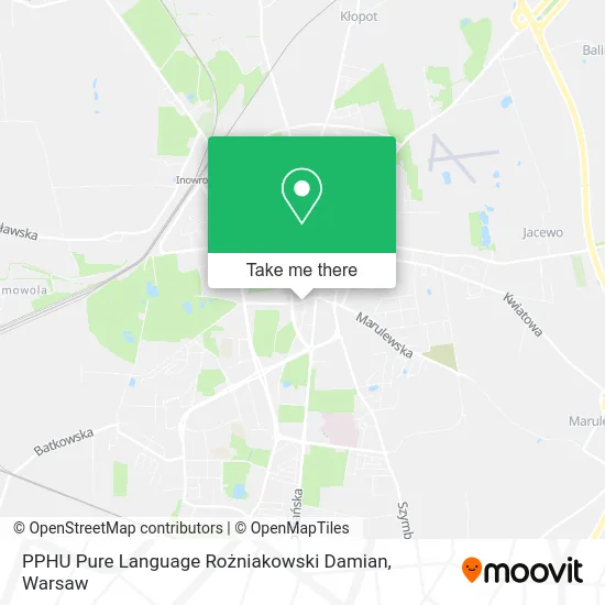 Карта PPHU Pure Language Rożniakowski Damian