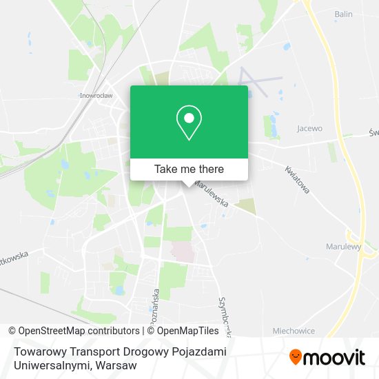 Towarowy Transport Drogowy Pojazdami Uniwersalnymi map