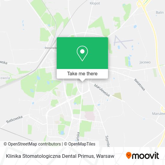 Klinika Stomatologiczna Dental Primus map