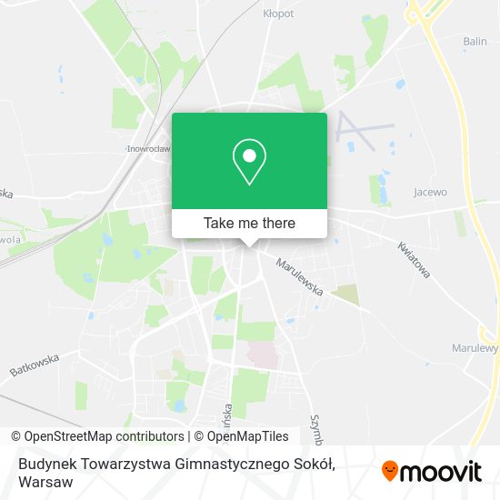 Budynek Towarzystwa Gimnastycznego Sokół map