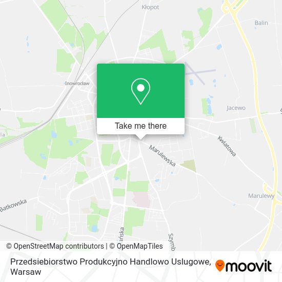 Przedsiebiorstwo Produkcyjno Handlowo Uslugowe map