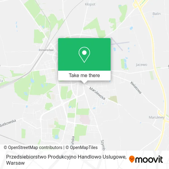 Карта Przedsiebiorstwo Produkcyjno Handlowo Uslugowe