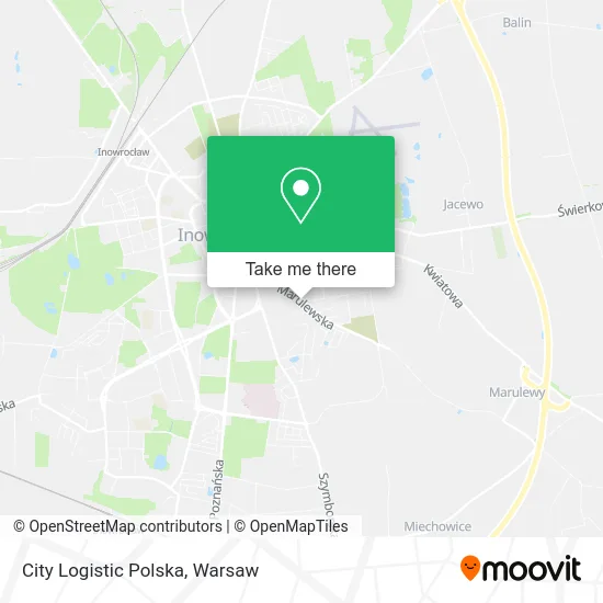 Карта City Logistic Polska