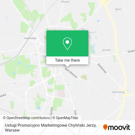 Usługi Promocyjno Marketingowe Chyliński Jerzy map