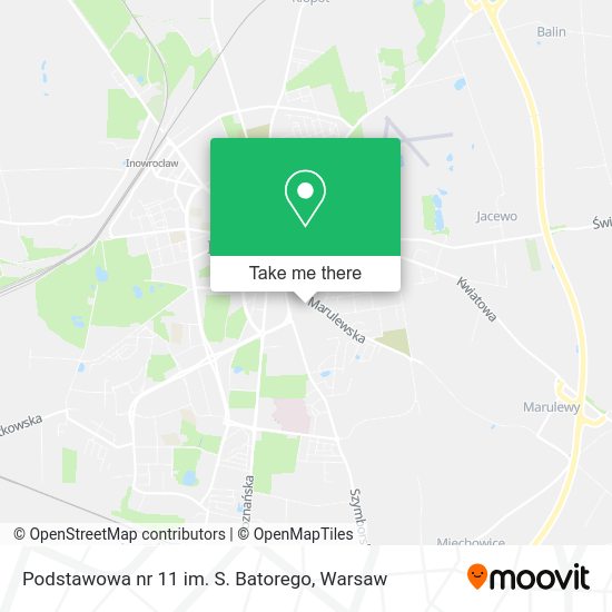 Podstawowa nr 11 im. S. Batorego map