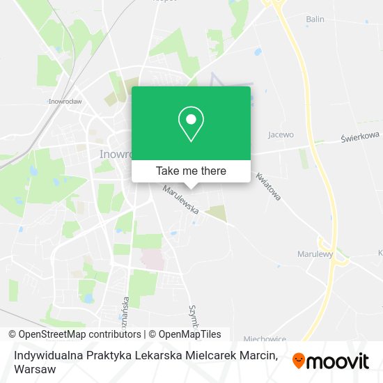 Indywidualna Praktyka Lekarska Mielcarek Marcin map