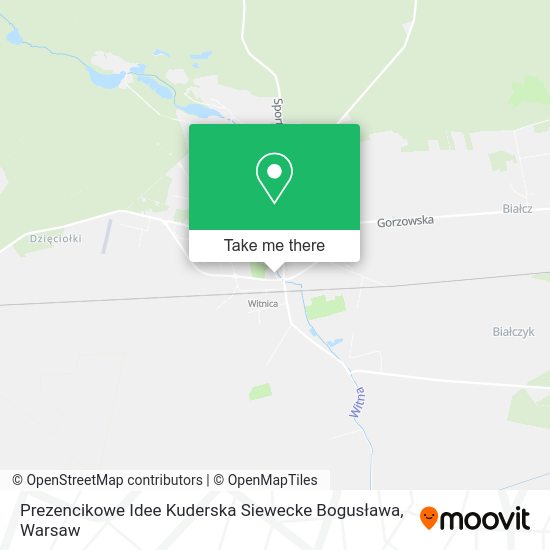 Prezencikowe Idee Kuderska Siewecke Bogusława map