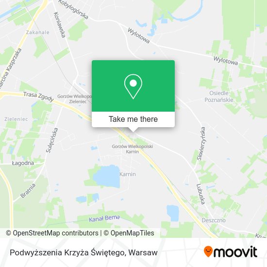 Podwyższenia Krzyża Świętego map