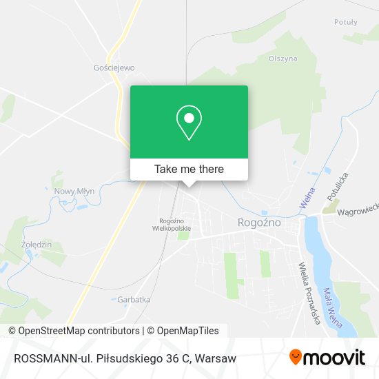 ROSSMANN-ul. Piłsudskiego 36 C map