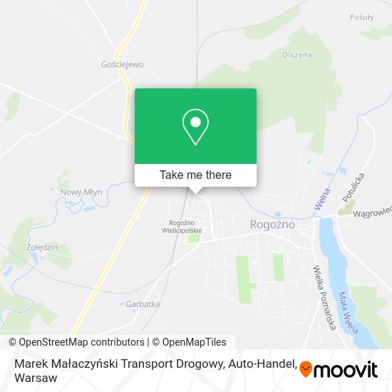 Marek Małaczyński Transport Drogowy, Auto-Handel map