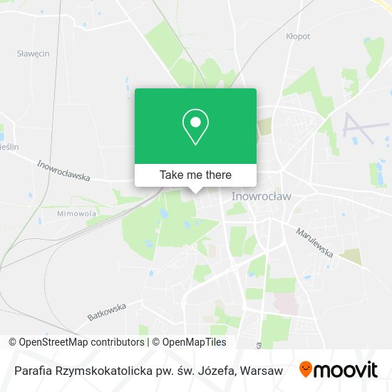 Parafia Rzymskokatolicka pw. św. Józefa map