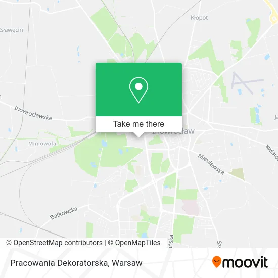 Pracowania Dekoratorska map