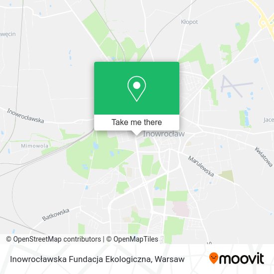 Inowrocławska Fundacja Ekologiczna map