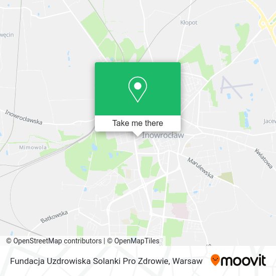 Fundacja Uzdrowiska Solanki Pro Zdrowie map