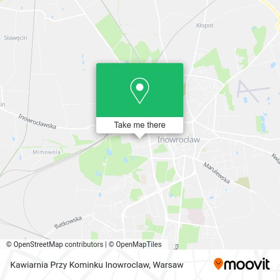 Kawiarnia Przy Kominku Inowroclaw map