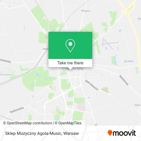 Sklep Muzyczny Agola-Music map