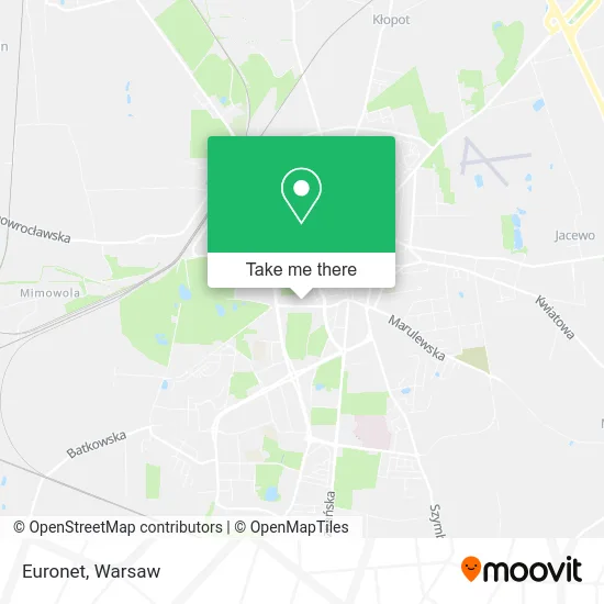 Euronet map