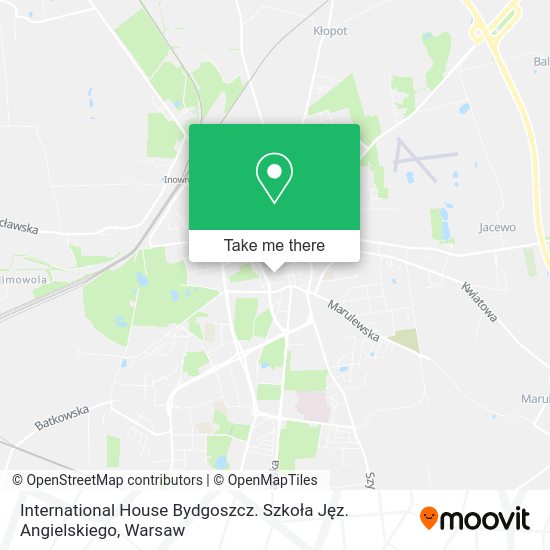 International House Bydgoszcz. Szkoła Jęz. Angielskiego map