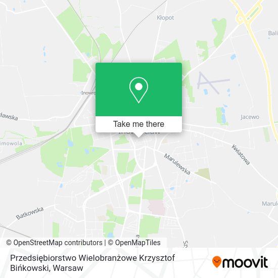 Przedsiębiorstwo Wielobranżowe Krzysztof Bińkowski map