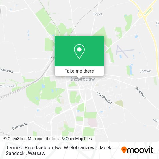 Termizo Przedsiębiorstwo Wielobranżowe Jacek Sandecki map