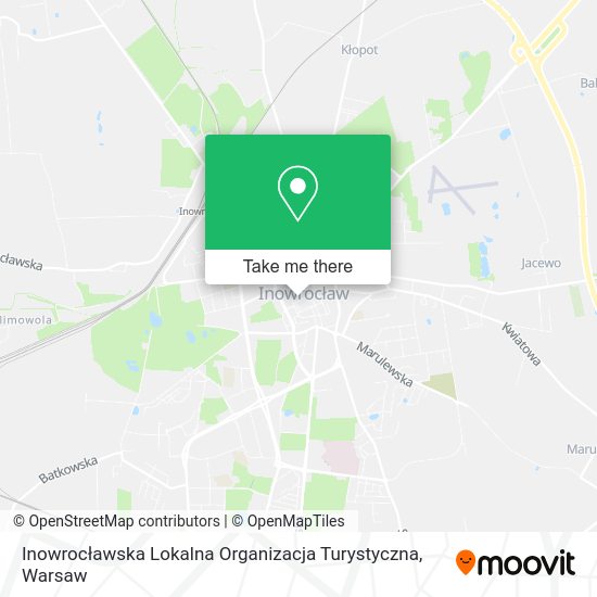 Inowrocławska Lokalna Organizacja Turystyczna map