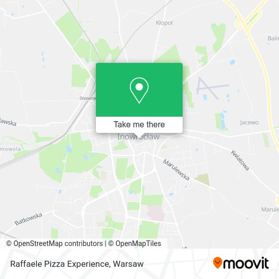 Raffaele Pizza Experience map