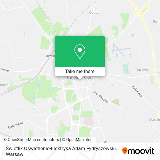 Świetlik Oświetlenie-Elektryka Adam Fydryszewski map