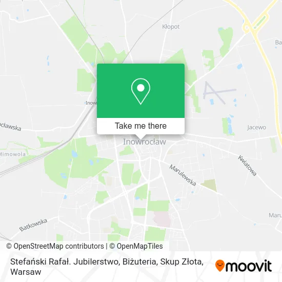 Карта Stefański Rafał. Jubilerstwo, Biżuteria, Skup Złota