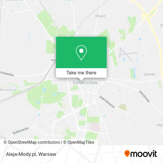 Карта Aleja-Mody.pl